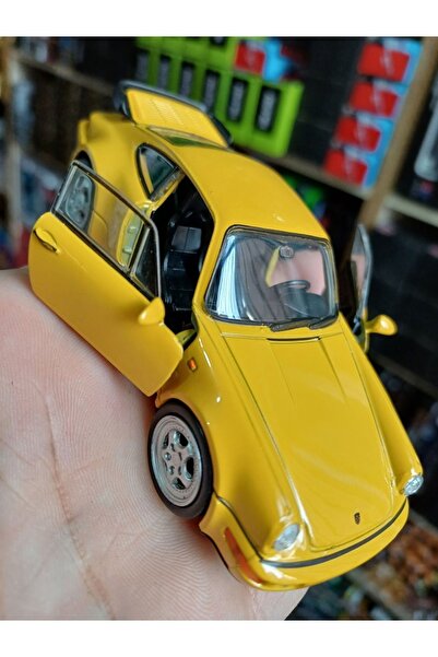 OYUNCAKSAHİLİ Porsche 911 Turbo Klasik Diecast Metal Araba Kapıları Açılır Ko...