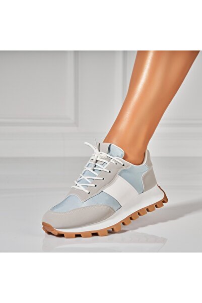 Joana Adidasi Dama Gri din Piele Ecologica Muskan