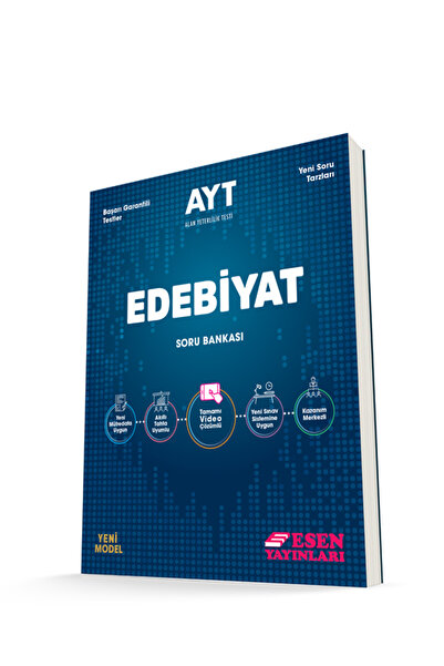 Esen Yayınları AYT EDEBİYAT SORU BANKASI
