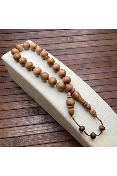 dergah tesbih Walnut Tree Patterned Efe Mascot Rosary