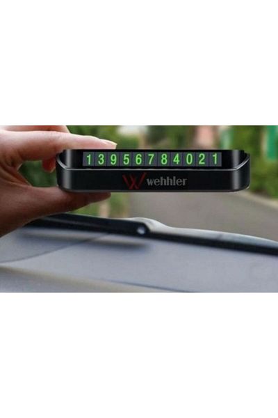 WEHHLER Bmw 5 Series G61 Station Wagon 2024 Car Parking Number-Phone Number Display