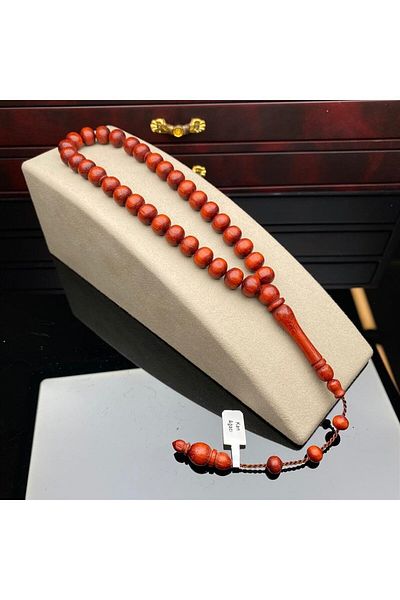 dergah tesbih Natural Blood Tree Handcrafted Product