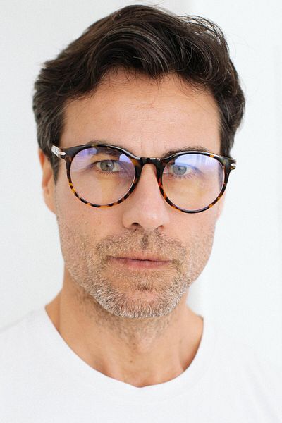 Bilge Karga Mateo Magic Leopard Men's Blue Light Protective Glasses