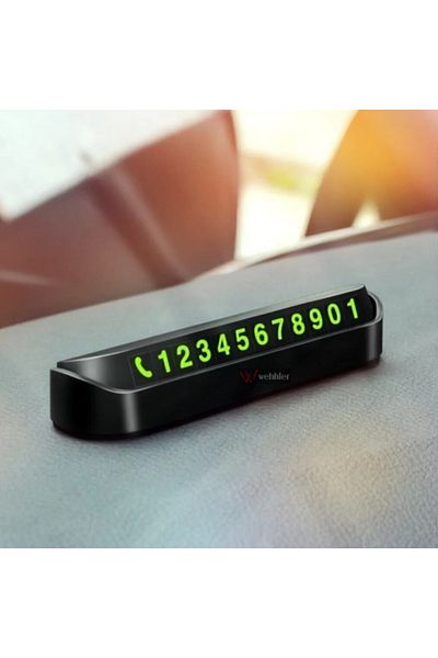 WEHHLER Bmw 5 Series G61 Station Wagon 2024 Car Parking Number-Phone Number Display
