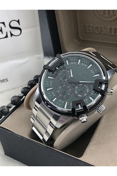 Homies Homies Men's Wristwatch Natural Stone Bracelet with Gift Hms- 202505643