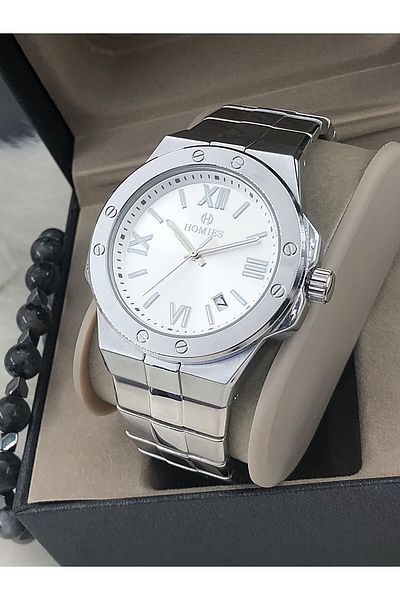Homies Homies Men's Wristwatch Natural Stone Bracelet with Gift Hms- 202505636