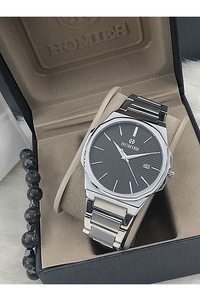 Homies Homies Men's Wristwatch Natural Stone Bracelet with Gift Hms- 202505651