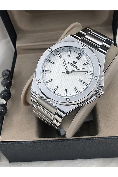Homies Homies Men's Wristwatch Natural Stone Bracelet with Gift Hms- 202505640