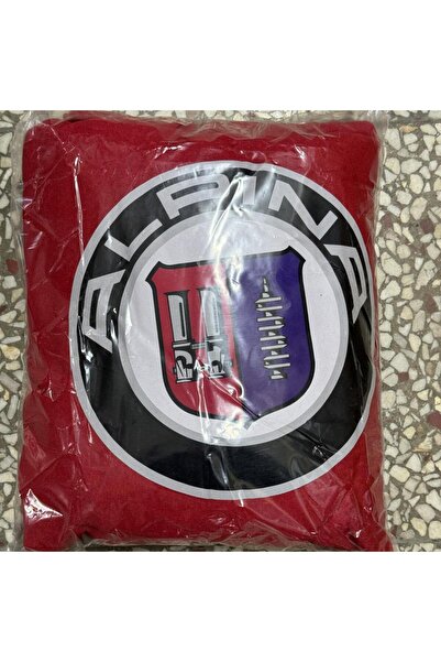 MOTTOMOR Auto Alpi̇na Printed Combed Service Cover Front-Back Suit Red-Black-...