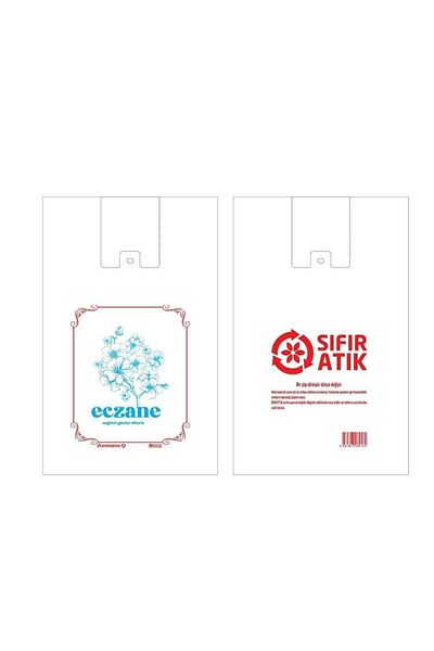 Onbir Tedarik 1000 Pieces - 22×35 cm Small Athlete Pharmacy Bag