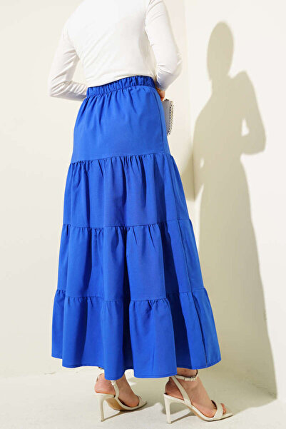 VOLT CLOTHİNG Fusta țigănească cu fundă pentru femei