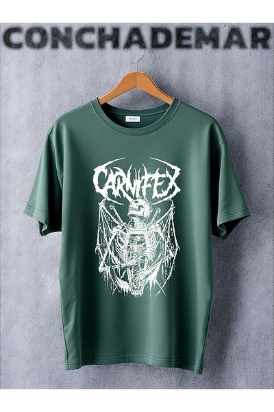 Vordevia Μπλουζάκι Carnifex Printed Oversize
