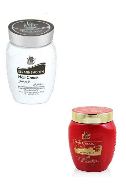 Paris Collection كريم شعر كيراتين سموث / حجم 2 * 475 مل