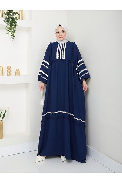 VOLT CLOTHİNG Γυναικείο φαρδύ φόρεμα με ρίγες