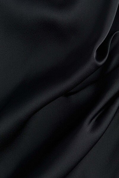 H&M Draped satin top