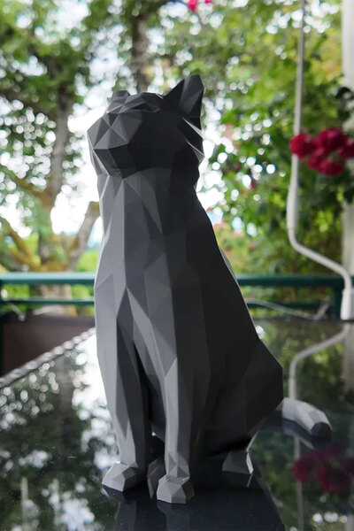 OVERMAX Kedi Figürü - 15 cm Kedi Figürlü Ev Dekorasyonu