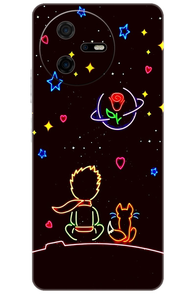 CASPER Via A40 Uyumlu Kılıf Desen Baskılı Silikon Küçük Prens STK:642 CP-LbIl3hb