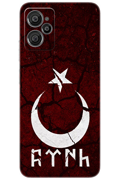 CASPER Via X30 / X30 PLUS Uyumlu Kılıf Desen Baskılı Silikon Göktürkçe Türk STK:386 CP-0xufhQd