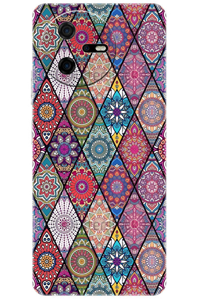 CASPER Via A40 Uyumlu Kılıf Desen Baskılı Silikon Kilim Tasarım STK:660 CP-c0yUMFo