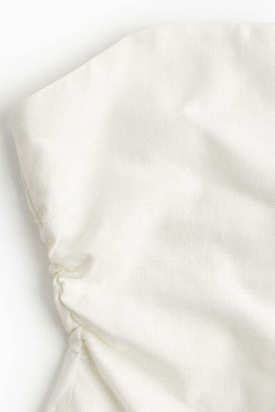 H&M Gathered corset top