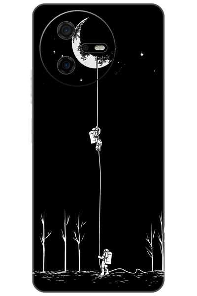 CASPER Via A40  Kılıf Desen Baskılı Silikon Astronot Serisi STK:1006 CP-qzfGscW