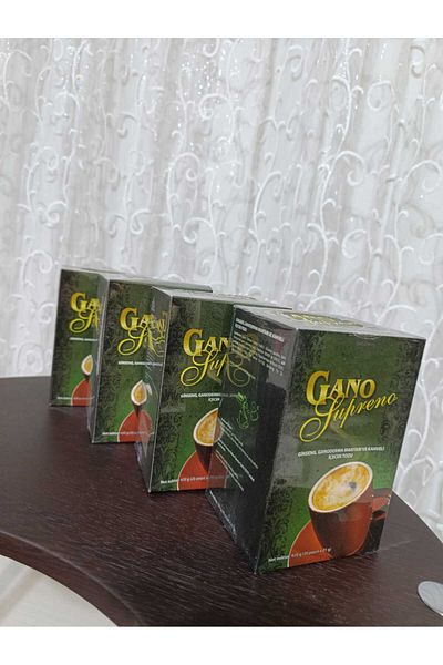 Gano 4 Pieces of Reishi Mushroom Suprano Granular Coffee