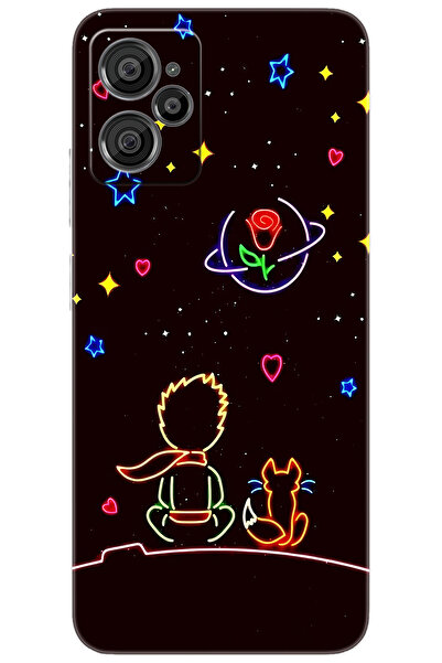 CASPER Via X30 / X30 PLUS Uyumlu Kılıf Desen Baskılı Silikon Küçük Prens STK:642 CP-vpZJaF1