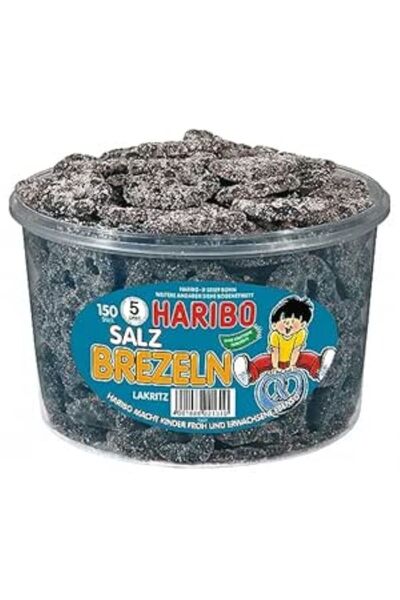 Haribo Salz Brezel 150 adet 1050 g
