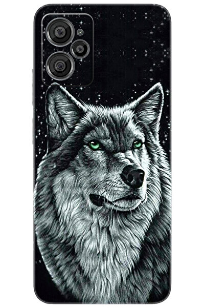 CASPER Via X30 / X30 PLUS Uyumlu Kılıf Desen Baskılı Silikon Kurt Baskılı STK:488 CP-5rJAyxL