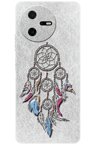 CASPER Via A40 Uyumlu Kılıf Desen Baskılı Silikon Düş Kapanı STK:568 CP-OF7y8GY