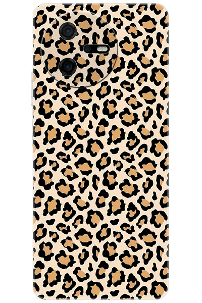 CASPER Via A40 Uyumlu Kılıf Desen Baskılı Silikon Leopar Desen STK:743 CP-mOa8VBs