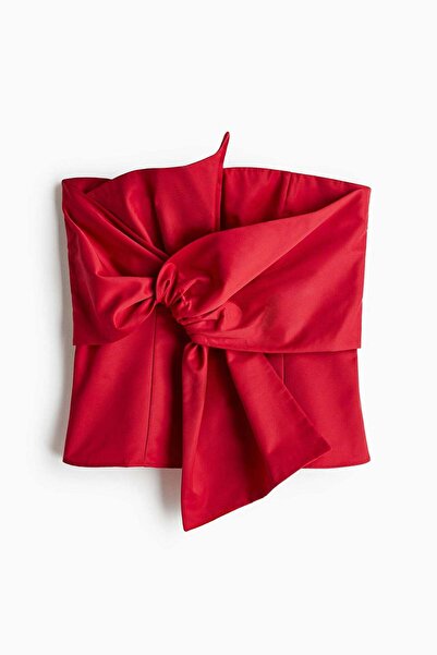 H&M Bow-front bandeau top