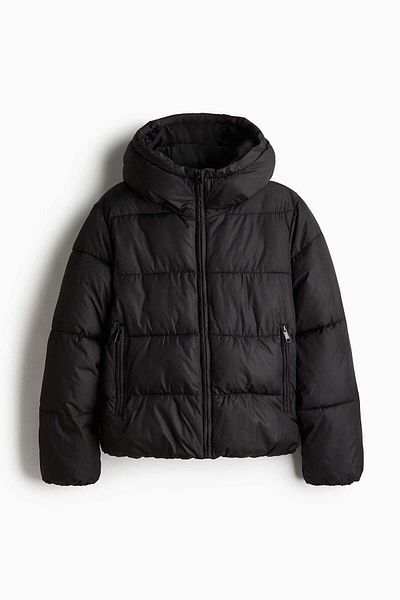 H&M Hooded puffer jacket
