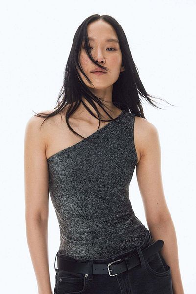 H&M One-shoulder vest top