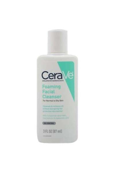 CeraVe سيرافي - منظف رغوي للوجه للبشرة العادية إلى الدهنية - 87 مل