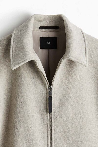 H&M Regular Fit Wool-blend shacket
