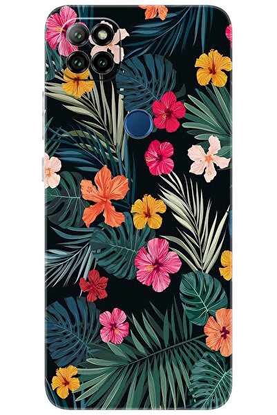 CASPER Via E30 / E30 PLUS Uyumlu Kılıf Desen Baskılı Silikon Çiçekler STK:632 CP-hjDDhMD