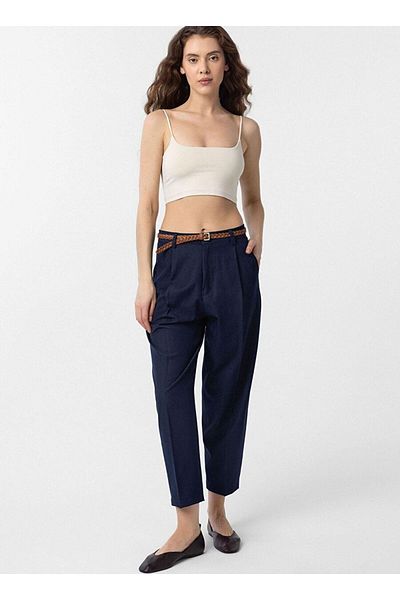 Antioch Navy Blue Women's Trousers