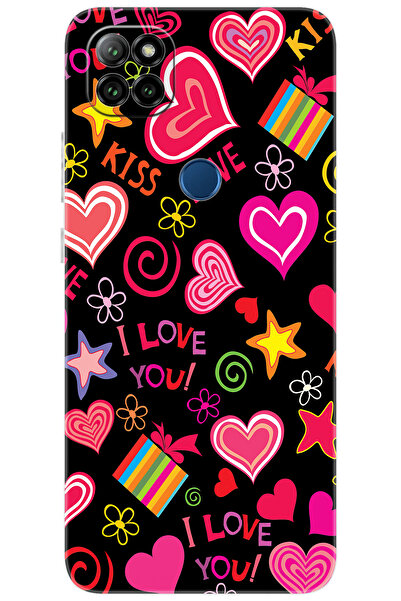 CASPER Via E30 / E30 PLUS Uyumlu Kılıf Desen Baskılı Silikon Kıss Love STK:26...