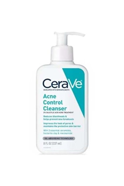 CeraVe Acne Cleansing Facial Wash, 355 ml