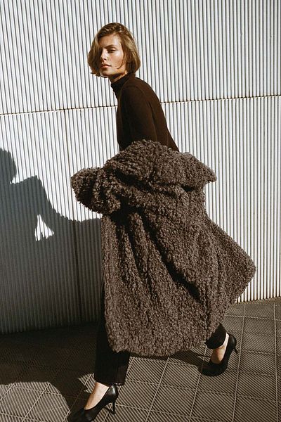 H&M Pile coat