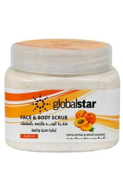 Globalstar Global Star - Apricot Face and Body Scrub, 500 ml