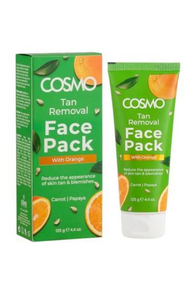 Cosmo - Tan Removal Face Pack with Orange , 125ml