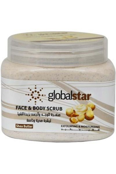 Globalstar Global Star Face and Body Scrub with Shea Butter 500 ml