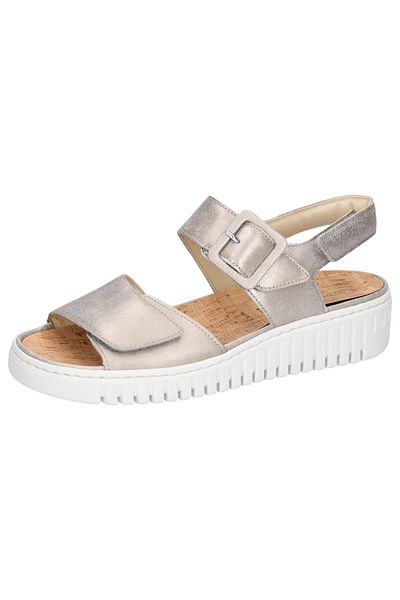 Waldläufer Damen Komfort Sandalen Willow 955004 131 Goldfarben 070 Gold Lack