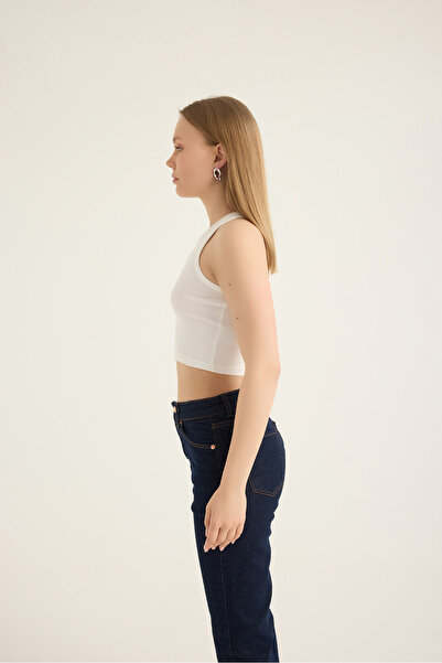 SEVİLEN Фітнес-топ Ribana Atlet Crop Top Modeli