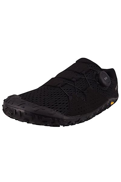 Merrell Herren Halbschuhe Wanderschuhe Vapor Glove 6 Boa J068453 Schwarz Black Textil/Synthetik mit Vibram