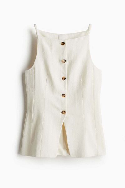 H&M Tapered-waist waistcoat