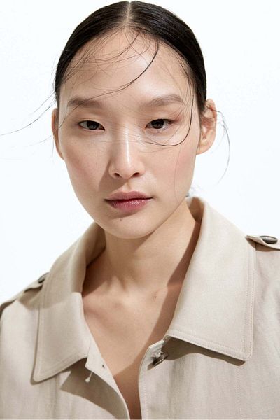 H&M Oversized linen-blend jacket