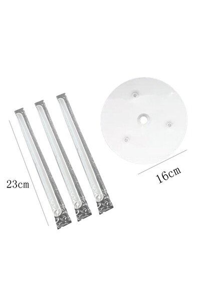 Choice إطار دعم الكيك متعدد الطبقات مقاس 8 بوصات، حامل عملي، قالب دائري لدعم ...